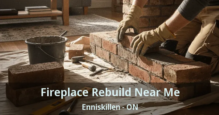 Fireplace Rebuild Near Me Enniskillen - ON